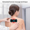 Portable Neck Massager  Mini Electric Back Massager  Cervical Massage Stimulator  Pain Relief Massage Patch  USB Charging Neck Massager  Portable Muscle Relief Tool  Lightweight Body Massager  Adjustable Massage Modes  Shiatsu and Kneading Techniques  Versatile Body Massager  Electric Neck Massager  Back Pain Relief Device  Rechargeable Neck Massager  Travel-Friendly Muscle Stimulator  Compact Pain Relief Solution  Portable Massage for Shoulders