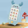Unisex baby toy  Travel-friendly baby toy  Teething relief toy  Sleeping aid for infants  Safe and durable construction  Musical sound effects  Language development  Kids' gift idea  Interactive telephone toy  English language learning  Educational play for infants  Early educational toy  Compact and portable design  Cognitive development  Bilingual learning  Battery-operated toy  Baby phone toy  Auditory and sensory stimulation  ABS material