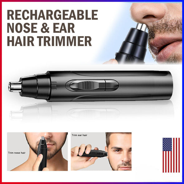 Nose Hair Trimmer Ear Hair Groomer Eyebrow Shaver Nose Hair Clipper Rechargeable Grooming Tool Facial Hair Removal Multi-Functional Trimmer Waterproof Nose Trimmer USB Rechargeable Hair Clipper Men's Grooming Device Ear and Nose Hair Removal Professional Hair Trimming Portable Groomer for Men Long-Term Use Trimmer Cordless Nose Hair Clipper Easy to Clean Trimmer Hygienic Grooming Solution Facial Hair Maintenance Compact Hair Trimmer Ear and Nose Grooming Kit