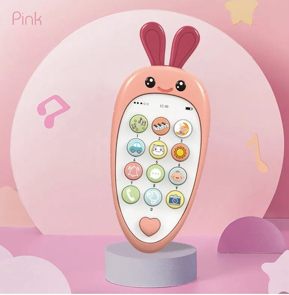 Musical Baby Phone Toy with Teether
