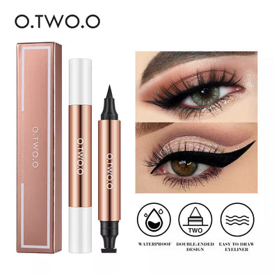 Waterproof Makeup  Smudge Proof  Precision Liner  Makeup Must Have  Long Lasting  Liquid Eyeliner  Fast Dry Formula  Eyeliner Stamp  Eyeliner Pen  Eye Makeup  Double Ended  Daily Glam  Cosmetics For Women  Cat Eye Look  Beauty Essentials  Theme template
