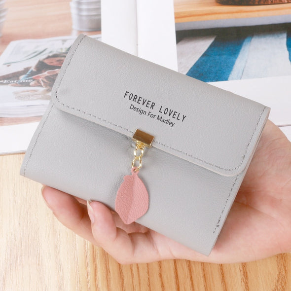 Women's Wallet  Trendy Women's Wallet  Mini Small Purse  Leather Card Coin Holder  Fashionable Accessory  Elegant and Functional  Cute and Stylish Design  Compact and Convenient  Card and Coin Organizer