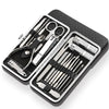 Toenail maintenance kit  Stainless steel nail clipper kit  Professional nail clipper set  Professional manicure set  Nail trimming and shaping  Nail maintenance and repair  Nail hygiene and grooming  Nail health and hygiene  Nail care for men and women  Ingrown toenail trimmer  High-quality nail care kit  Foot and hand care kit  Durable stainless steel instruments  Cuticle care tools  Compact and versatile nail set