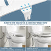 Toilet Seat Attachment  Toilet Bidet Sprayer  Self-Cleaning Nozzle  Hygienic Wash For Bathroom  Hygienic Wash  Bidet Toilet Seat Attachment  Bidet Sprayer  Ass Bidet Shower