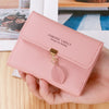 Women's Wallet  Trendy Women's Wallet  Mini Small Purse  Leather Card Coin Holder  Fashionable Accessory  Elegant and Functional  Cute and Stylish Design  Compact and Convenient  Card and Coin Organizer