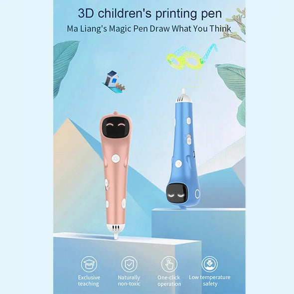 Toys for Kids  LCD Screen 3D Pen  Innovative Kids' Gift  High-Quality Children's Pen  Fun and Educational Toy  Educational Toy for Kids  Creative Play for Kids  Creative 3D Printing Pen  Compatible with PLA Filament  Christmas Birthday Gift  Children's DIY 3D Printer Pen  Children's Art and Craft Tool  Child-Safe 3D Pen  Child-Friendly 3D Pen  Child's Artistic Tool  Birthday Present for Young Artists  3D Printing Pen with LED Display  3D Pen for Children  3D Drawing and Printing Pen