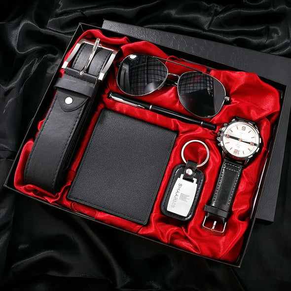 Welcome Gift for Employees  Watch  Stylish Men's Gift Selection  Purse Set  Premium Men's Accessories  Pen  Men's Luxury Gift Set  Men's Fashion Accessories Bundle  Men's Accessories Gift Box  Luxury Men's Present  Luxury Corporate Gift Ideas  Keychain  Holiday Gift for Men  High-End Men's Gift Package  Glasses  Gifting for Special Occasions  Executive Gift Collection  Elegant Men's Gifting Options  Corporate Gift Ideas  Classy Men's Gift Combo