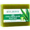 Skin Soothing Bar  Skin Calming  Oil Control Magic  Oil Control  Natural Skin Care  KYLIEFIT Beauty  Hydrate And Refresh  Fresh Aloe Vera Soap Bar  Deep Clean Formula  Deep Clean - Suitable for All Skin Types  Cool Fresh Skin  Aloe Vera Calm  All Skin Types
