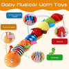 Toddler Sensory Toy  Soft Toy for Babies  Soft Touch Infant Toy  Soft Infant Toy  Sensory Exploration Toy  Sensory Development Toy  Plush Caterpillar Toy  Newborn Toddler Gift  Musical Worm Plush Toy  Musical Baby Toy  Interactive Newborn Toy  Interactive Baby Toy  Infant Plush Toy  Gift for Newborns and Toddlers  Educational Sensory Toy  Educational Infant Toy  Early Learning Toy  Caterpillar Rattle Toy  Baby Rattle Caterpillar