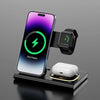 Wireless Charging Efficiency  Travel-Friendly Charging Station  Samsung Watch 5  Safe Charging Technology  Multiple Color Options  Multi-Device Charging Solution  iPhone and Samsung Watch Dock  iPhone 15  Fast Charging for Multiple Devices  Convenient Desktop Charging  Compact Charging Stand  Case-Friendly Wireless Charger  Apple Watch 8  AirPods Charging Station  7  3-in-1 Wireless Charger Stand  3-in-1 Charger with Type-C Cable  14  13  12 Pro Max