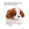 Various size options  Toy dog for toddlers  Toddler Christmas gift  Stuffed animal companion  Sparkling eyes and fur  Soft and huggable pet  Smart interactive dog toy  Realistic plush dog  Plush robot dog  Perfect holiday gift  Lifelike plush puppy  Kids' electronic pet  Ideal gift for children  Electric walking plush toy  Decorative plush dog  Cuddly toy dog  Battery-operated dog toy  All ages toy  Adorable canine simulation