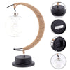 Enchanted Lunar Lamp with Hanging Stand - Mecco Shop US Labor Day Sale  Night Light with Stand  Moon Phases Lamp  Memorial Moon Lamp  Lunar-inspired Night Light  Lunar Lamp  LED Moon Lamp  Hanging Moon Lamp  Enchanted Night Light  Decorative Lunar Lamp  Crescent Moon Night Light  Battery-Powered Moon Lamp
