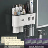 Wall-Mounted Toothbrush Holder Wall-Mounted Bathroom Shelf Wall-Mounted Bathroom Organizer Toothpaste Dispenser Toothbrush Storage Solution Toothbrush Organizer Toothbrush and Toothpaste Holder Toothbrush and Toothpaste Combo Toothbrush and Toothpaste Caddy Space-Saving Toothbrush Holder Modern Bathroom Organizer Magnetic Toothbrush Rack Magnetic Toothbrush Holder Inverted Toothbrush Holder Innovative Toothbrush Storage