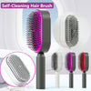 Women's grooming accessory  Women's beauty accessory  Tangle-free hairbrush  Self-massage hairbrush  Self-cleaning hairbr  Scalp massage brush  One-key cleaning brush  Healthy scalp brush  Hairbrush for thinning hair  Hairbrush for static control  Hairbrush for shiny hair  Hairbrush for hair loss  Hair loss prevention brush  Hair care innovation  Easy hair cleaning brush  Daily haircare tool  Anti-static hairbrush  Anti-hair loss hairbrush  Airbag massage scalp comb