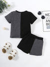 two tones shorts and shirts  Boys Two-Tone clothes set  boys shirt and shorts  boys clothing set  boys clothes  boys