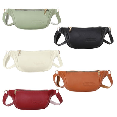 Women's Fashion Accessory  women's bag  Versatile Lady Chest Bag  Trendy Fanny Pack for Women  Stylish PU Leather Waist Bag  Practical and Stylish Accessory  Multifunctional Travel Companion  Fashionable Travel Pouch  Convenient Mobile Coin Purse  BAGS