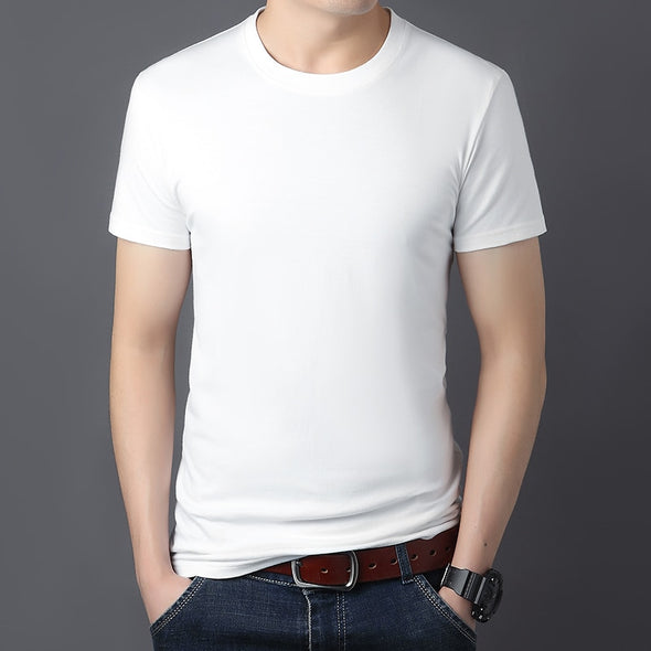 White T shirt  Summer Tees  Short Sleeve Tee  Men's T shirt  Men's Fashion  Everyday Tees  Essential T shirt  Daily Tops  Cotton T shirt  Comfortable Tees  Casual Tees