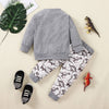 Son and Daughter Sale  Trendy Kids Wear  Ship From Overseas  Playful Style Kids Wear  Matching Set Joggers  Kids Fashion  Graphic Sweatshirt  Fashionable Kids  Dinosaur Print Joggers  Dino Print Joggers  Cute Sweatshirt  Cool Kids Fashion  Cool Kid Outfit  Comfortable Outfit